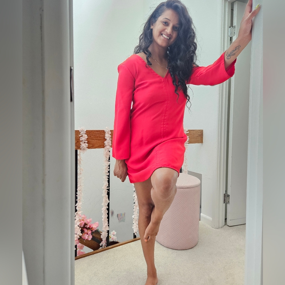 Red Gap Dress